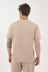 DISCOVERY Men's Lounge Explorer Tee - Dune Earth